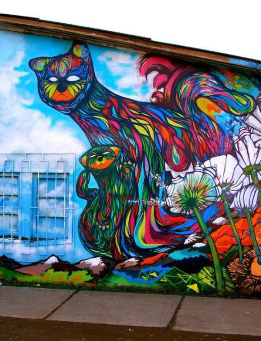 Sanat eseri graffitiler 6