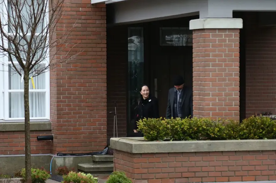 Huawei yöneticisi Vancou'nun 'ABD'ye iade' davası Vancouver'da başladı 