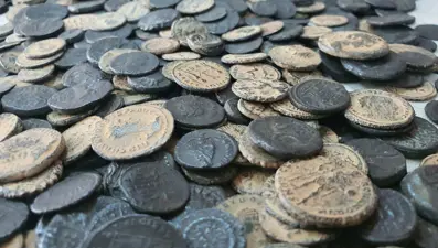 Hatay'da 4 bin 500 sikke ele geçirildi