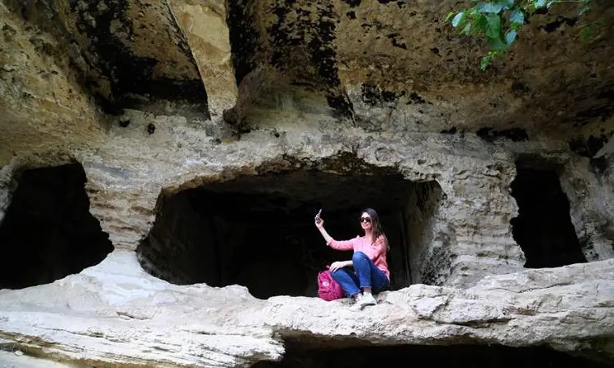 vespasianus titus tüneli, titus tüneli nerede, titus tüneli'nin özelliği, titus tüneli nasıl gidilir, beşikli mağara 17