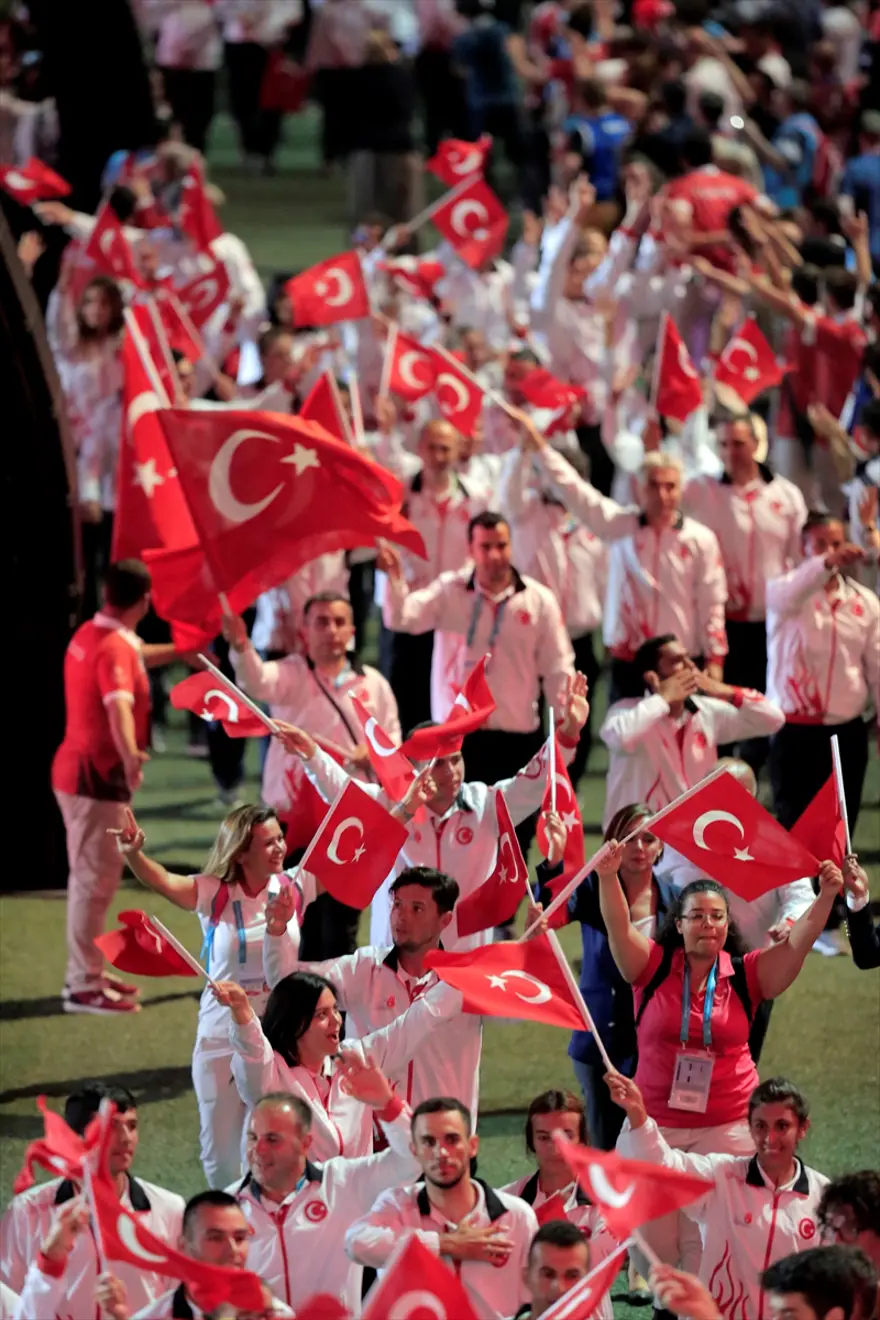 23'üncü Yaz İşitme Engelliler Olimpiyat Oyunları açılış seremonisi ile başladı 24