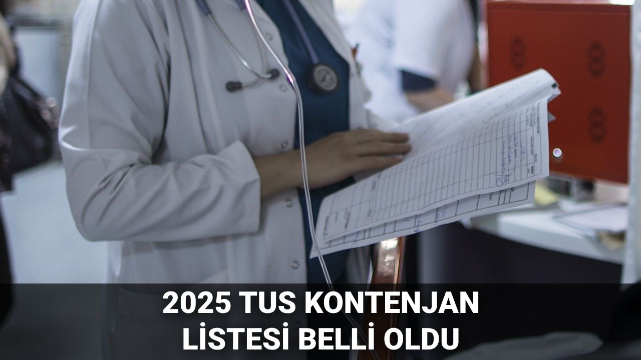 TUS kontenjanları 2025 açıklandı: TUS tercihleri nasıl yapılır? (ÖSYM TUS taban ve tavan puanları)