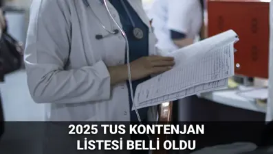 TUS kontenjanları 2025 açıklandı: TUS tercihleri nasıl yapılır? (ÖSYM TUS taban ve tavan puanları)