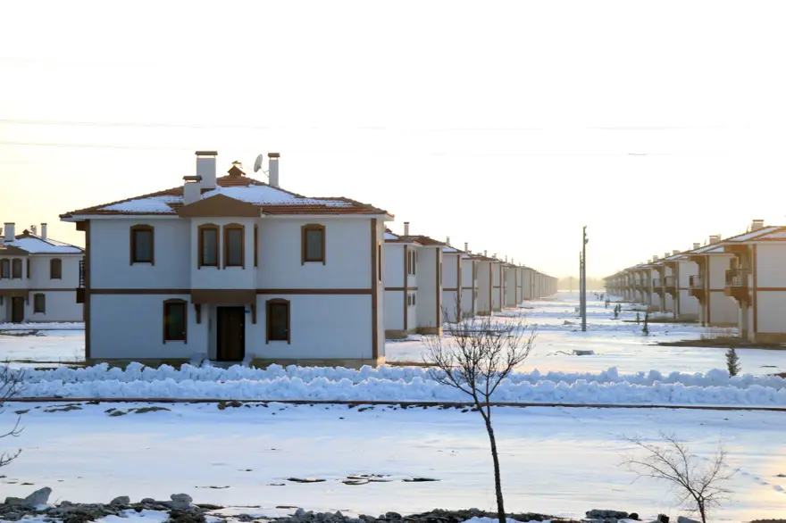 Konya'da baraj suları altında kalacak mahallenin sakinleri taşınmaya hazırlanıyor 5