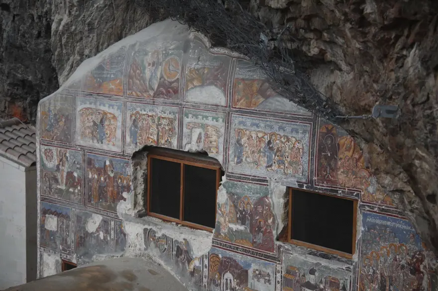 Sümela Manastırı’nda tüm alanlar ziyarete açıldı: Gizli şapele ulaşma çalışmaları sürüyor 8