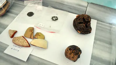 900 yıllık ekmek mührü bulundu