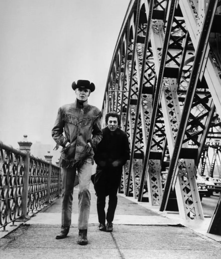 Jon Voight ve Dustin Hoffman 'Midnight Cowboy'da 40