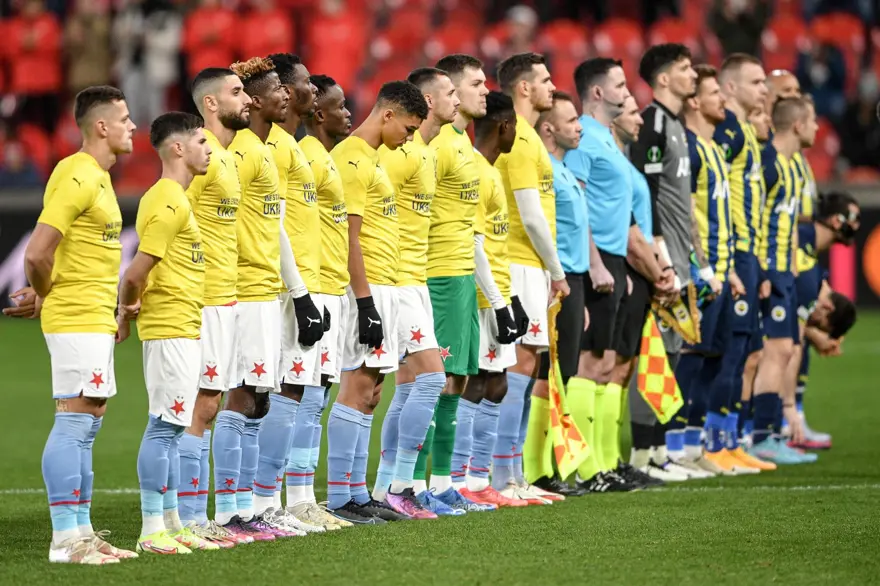 SLAVIA PRAG’TAN UKRAYNA’YA DESTEK 1
