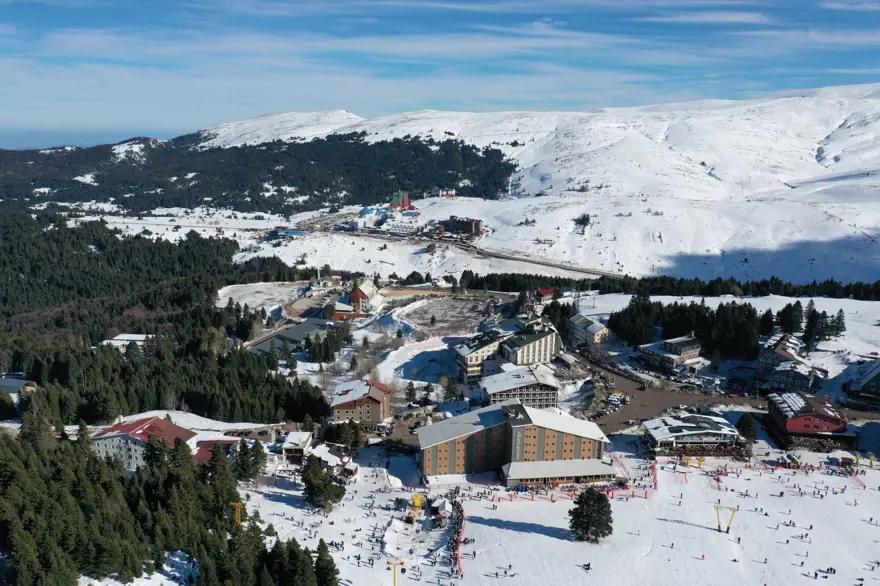 Uludağ'daki esnaf yarıyıl tatilinden umutlu 