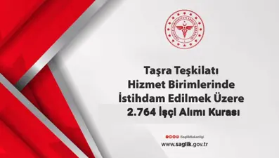 Takvim belli oldu: Sağlık Bakanlığı 2.764 işçi alımı kura çekimi canlı yayınlanacak mı, ne zaman?