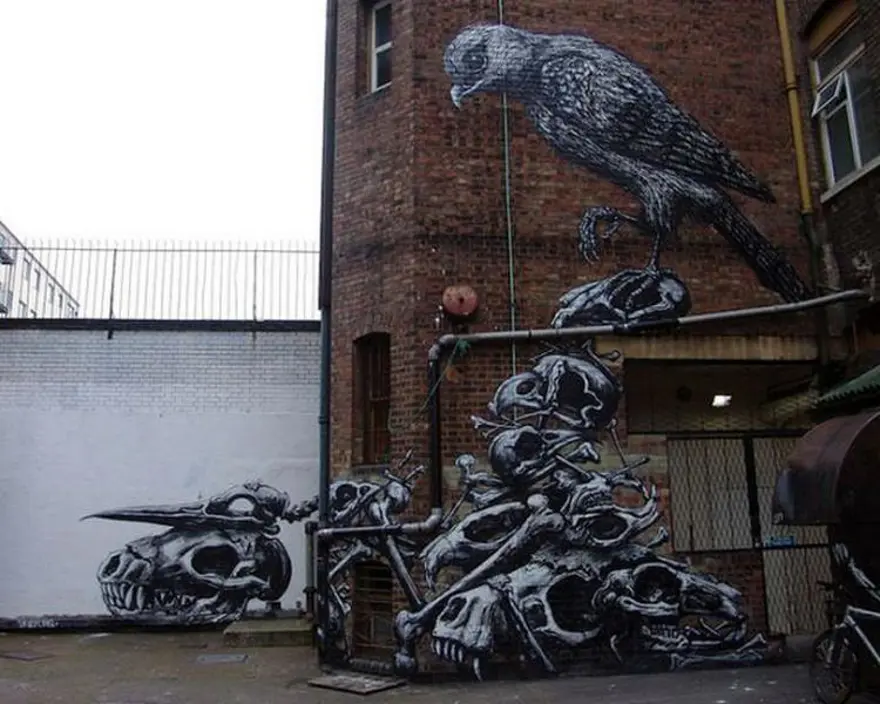 Sanat eseri graffitiler 21