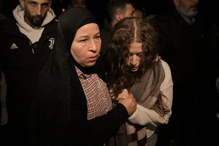 Filistinli cesur kız Ahed Tamimi serbest 4