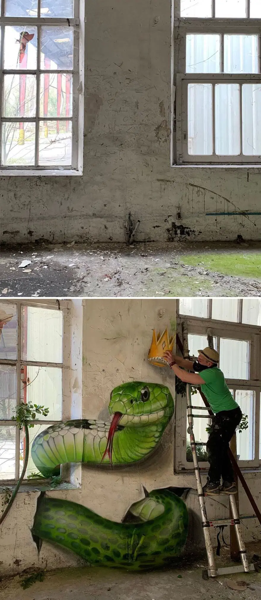 Fransız sokak sanatçısından 3 boyutlu grafitiler 14