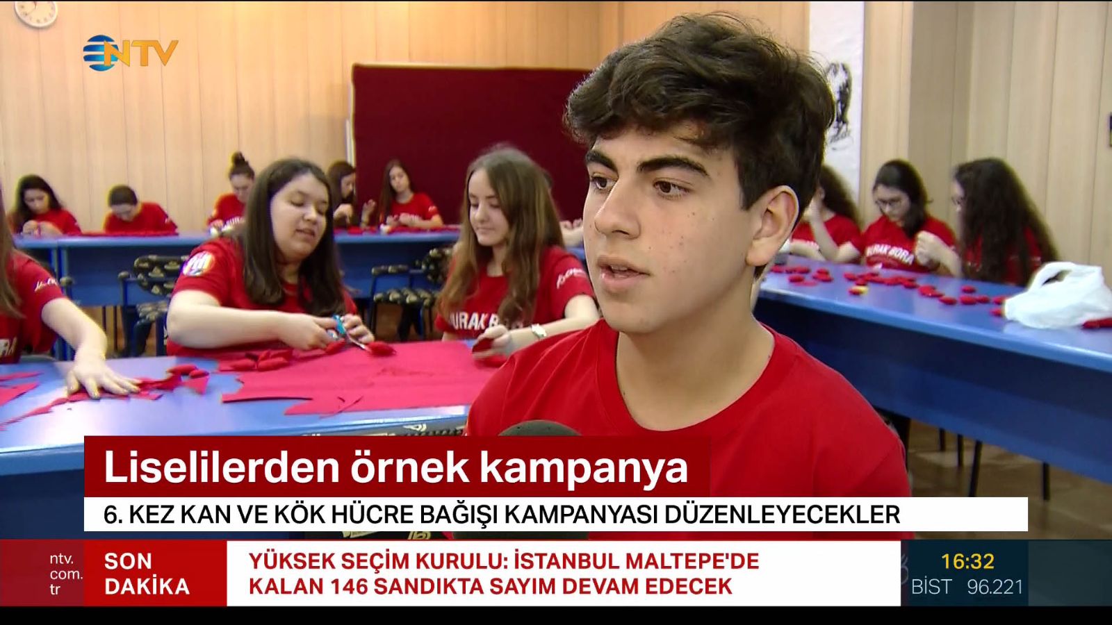 Liselilerden örnek kampanya
