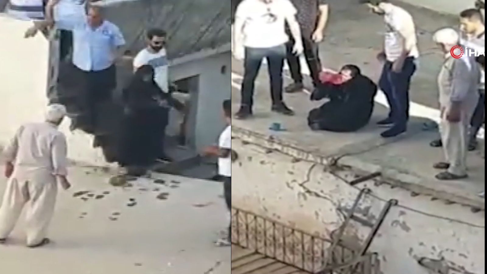 Çarşaflı erkek hırsız damda uyuyakalınca yakayı ele verdi