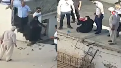 Çarşaflı erkek hırsız damda uyuyakalınca yakayı ele verdi