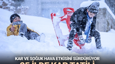 Okullar tatil mi? 13 Aralık 2024 kar tatili olan iller