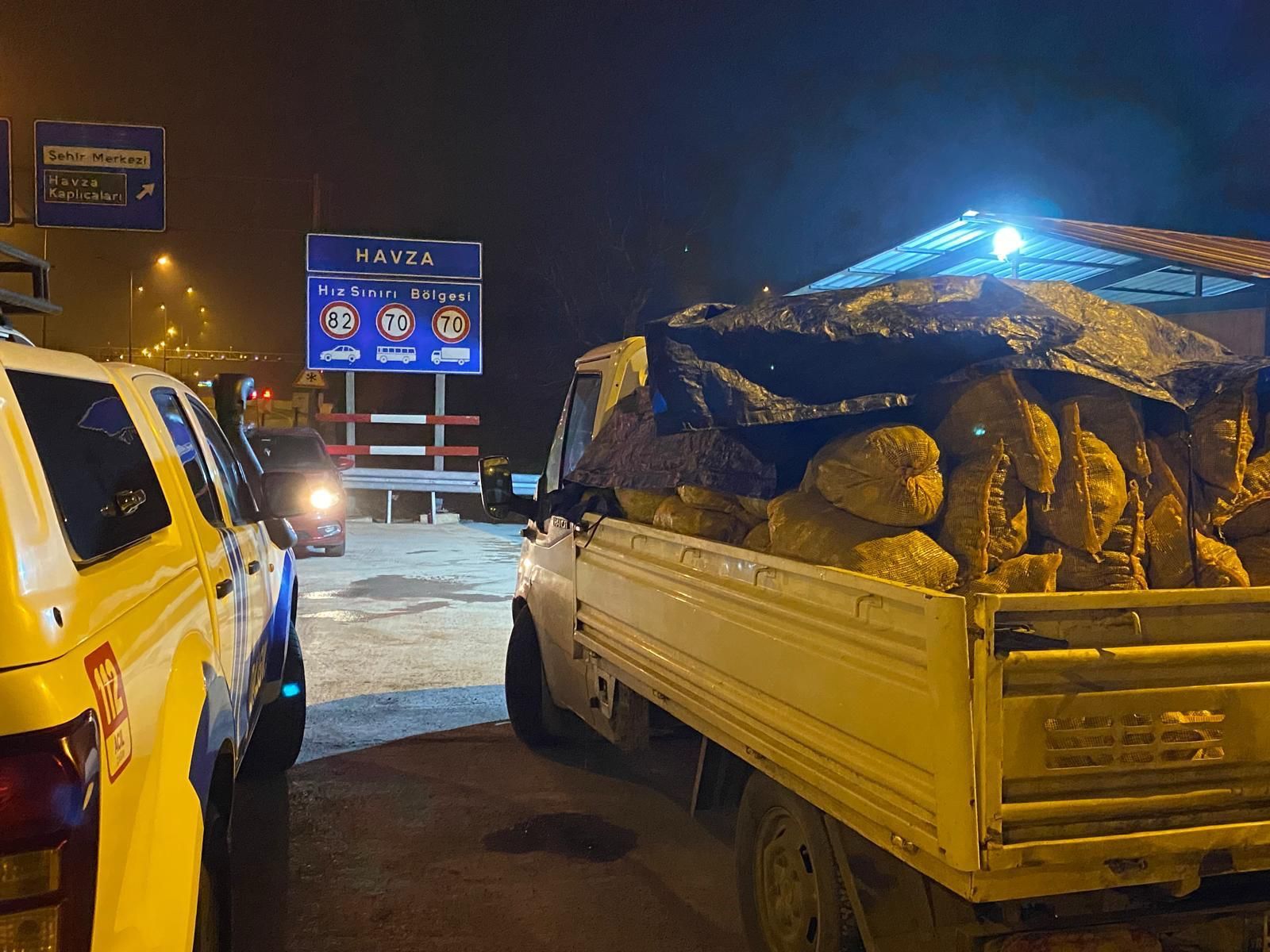 Samsun'da 3,5 ton kaçak midye ele geçirildi