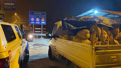 Samsun'da 3,5 ton kaçak midye ele geçirildi
