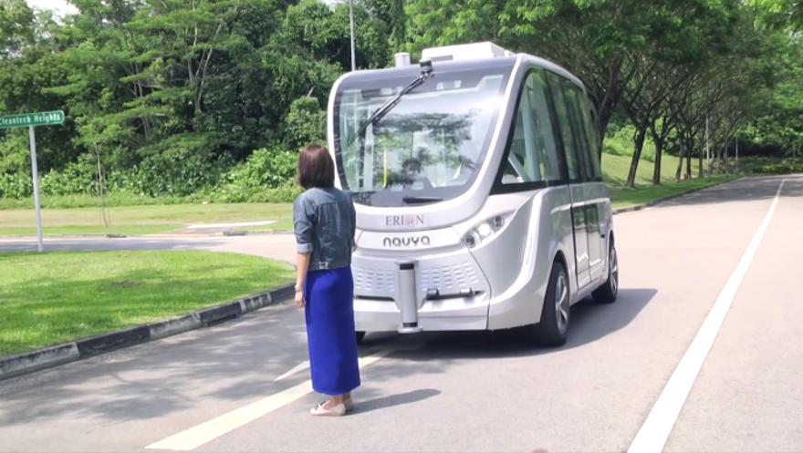Singapur 2017 başında sürücüsüz otobüsleri trafiğe çıkaracak 5