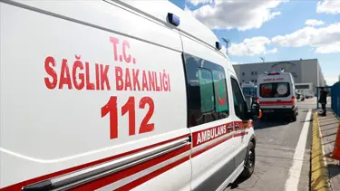 Çatalca'da devrilen araç yandı: 2 ölü, 3 yaralı