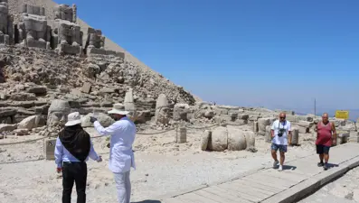 Nemrut Dağı'nın ziyaretçi sayısı artıyor