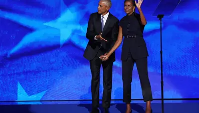 Demokrat Parti Kongresi'nde ikinci gün: Obama çiftinden Harris'e destek