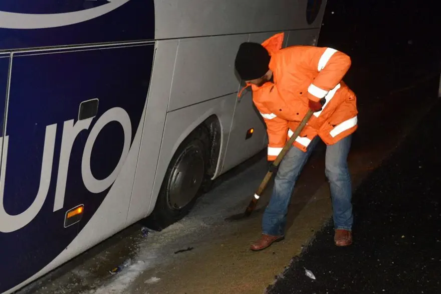 İstanbul'da kar yüzünü gösterdi 26