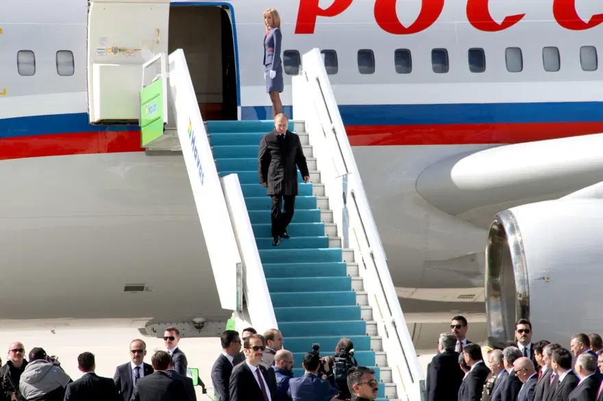 Cumhurbaşkanı Erdoğan ve Putin Beştepe'de Akkuyu Nükleer Santrali'nin temelini attı 29