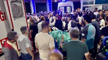 Sacda ekmek pişirilirken benzin bidonu patladı: 6 yaralı