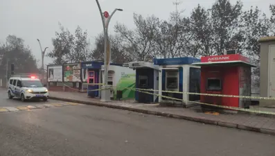 Siirt'te 5 banka ATM'si kundaklandı