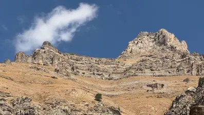 'Dağ Keçileri Kalesi' görkemli yapısıyla dikkat çekiyor