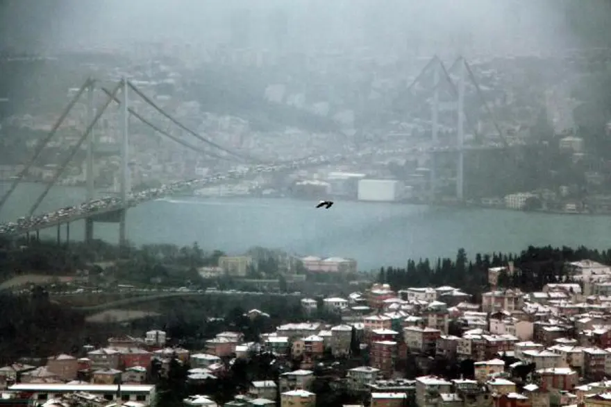 İstanbul'da kar alarmı 9