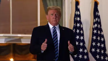 Trump: Son 8 saattir hiçbir ilaç almıyorum