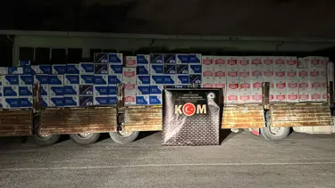 Konya'da 9 milyon makaron ele geçirildi