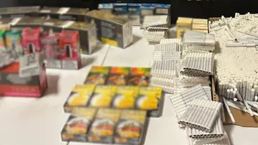 Kaçak sigara operasyonu: 2 şüpheli yakalandı