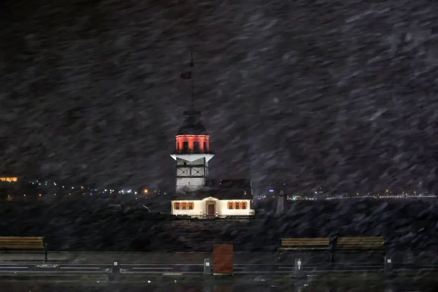 İstanbul'da kar 22