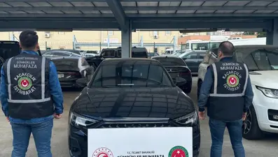 Değeri 288 milyon lira... 10 araca el kondu