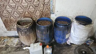 Adana'da 750 litre sahte içki ele geçirildi