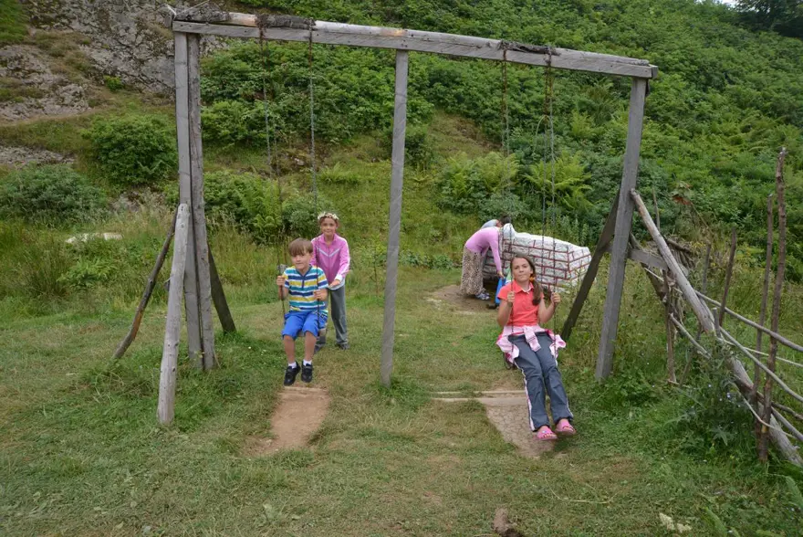 Yaylada "kuzine" başında tatil keyfi 8