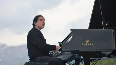 Fazıl Say, Munzur Çayı kıyısında konser verdi