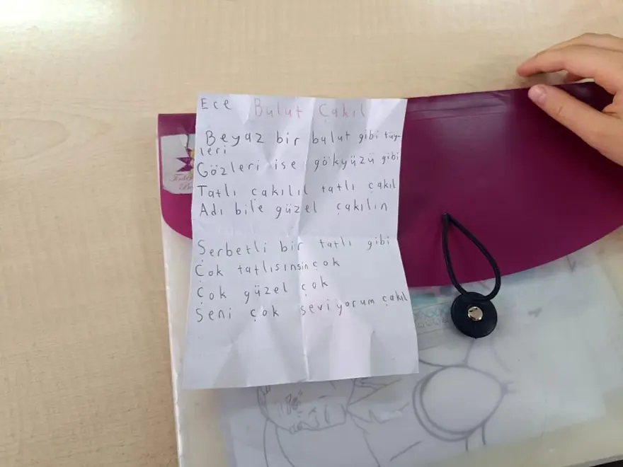 ''Çakıl'' okulun maskotu oldu 2