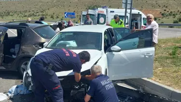 Malatya'da trafik kazası: Dört yaralı