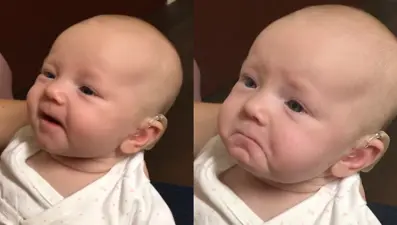 Annesinin sesini ilk kez duyduğu an