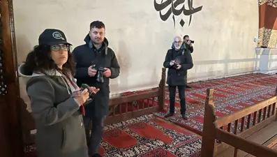 İtalyan fotoğraf sanatçılarının son durağı Edirne oldu