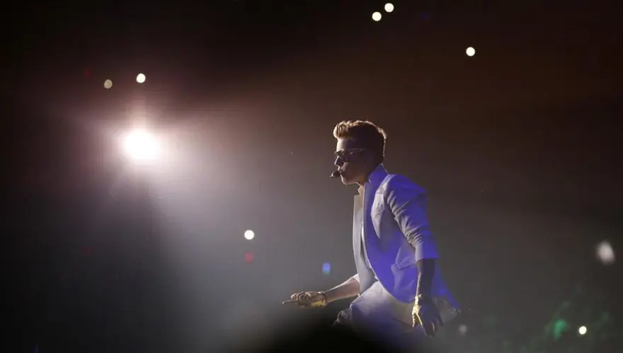 Justin Los Angeles'ı salladı 6