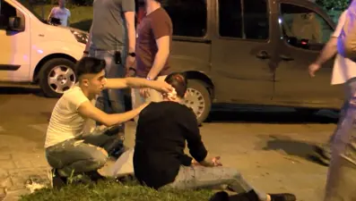 Maçka Parkı'nda doktora şişeli saldırı