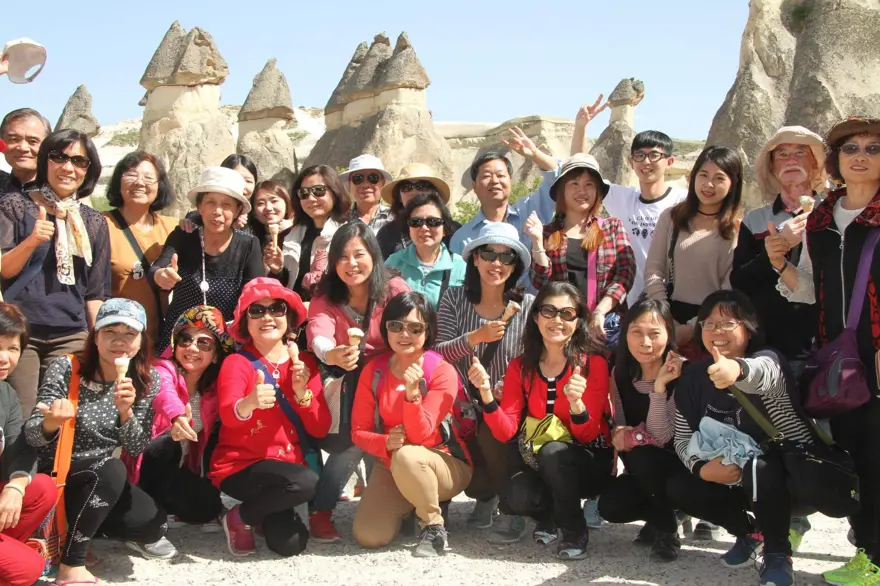 kapadokya, uzakdoğulu turistler, kapadokya ziyaretçi sayısı 5