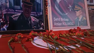 Binbaşı Arslan Kulaksız, 9 yıl önce şehit olduğu yerde anıldı
