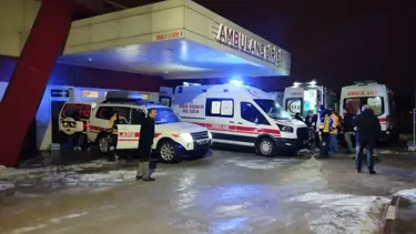 Teravih namazında doğal gaz sobasından sızan gaz 48 kişiyi hastanelik etti